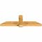 Ekena Millwork Eugene Rough Sawn Timber Gable Bracket, Western Red Cedar, 60"W x 20"H x 4"D x 6"F, 8/12 Pitch GBW060X20X0406EUG00RWR - alternate 4